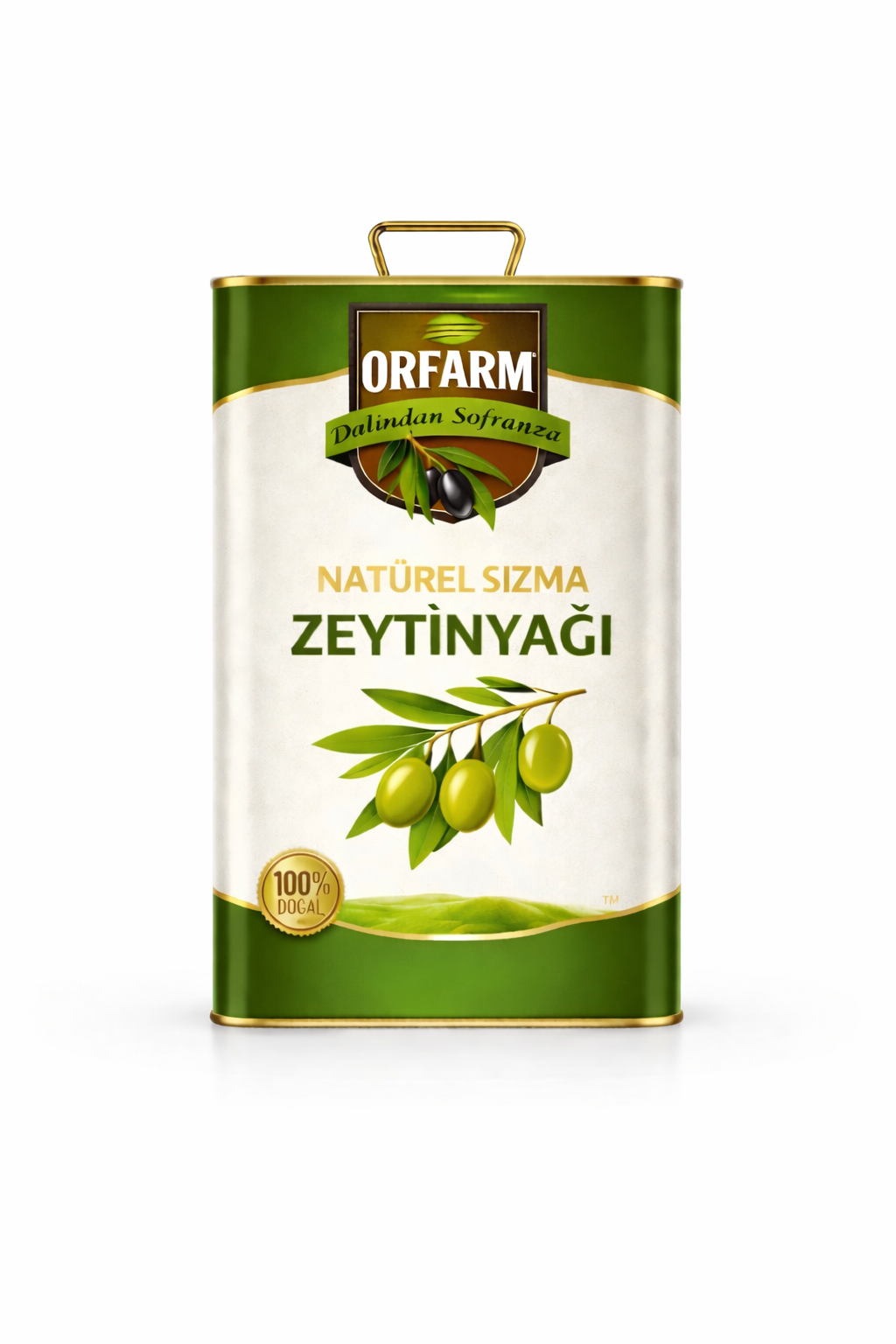 5 litre %100 katkısız doğal zeytinyağı